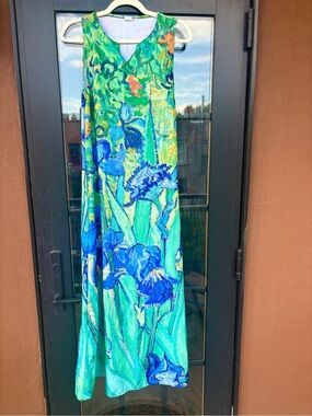 Van Gogh maxi dress
